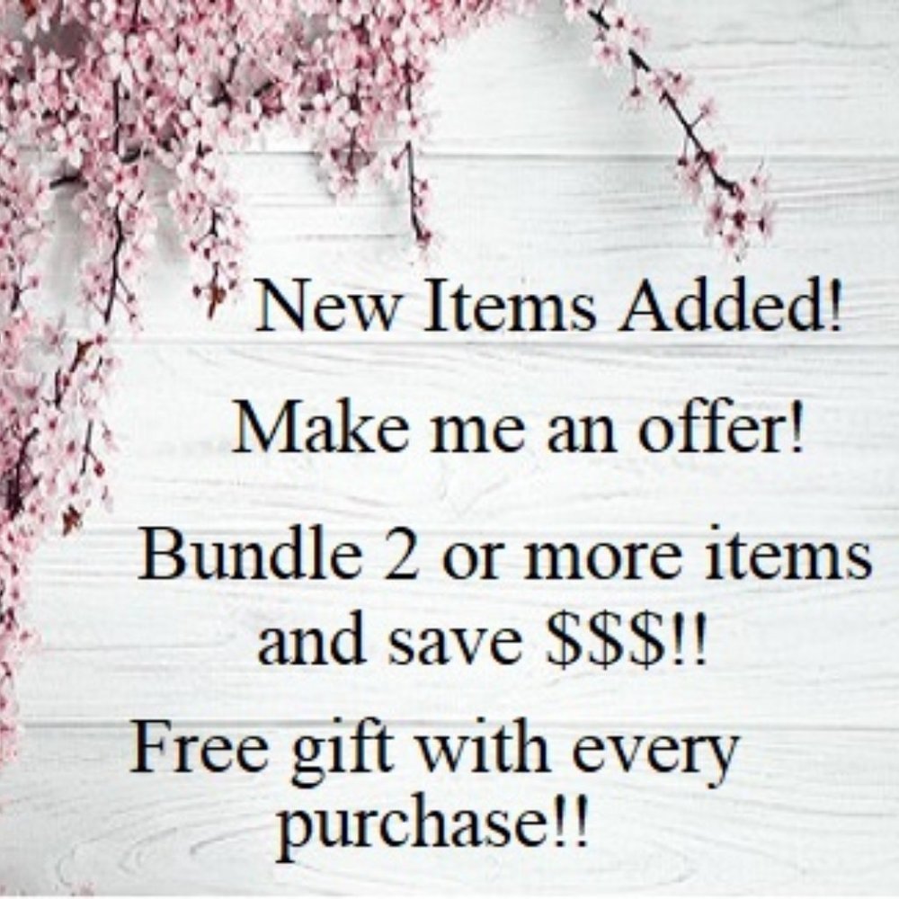 NEW ITEMS AVAILABLE!